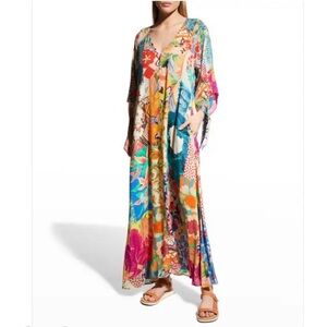 Johnny Was Gracie Maxi Caftan Dress